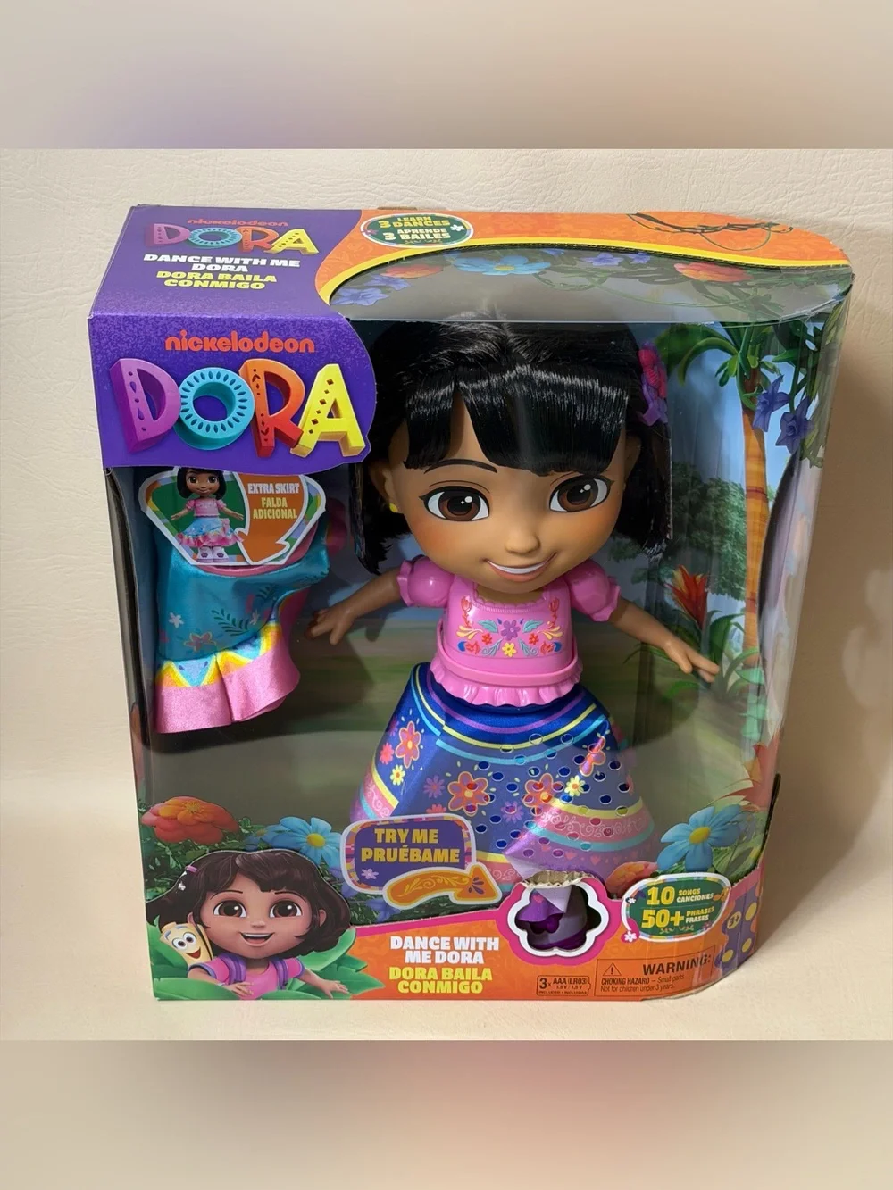 Dora the Explorer, Dance with Me Dora, Interactive Dancing Doll with Music